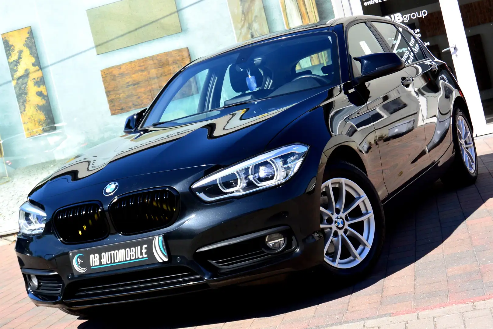 BMW 116 116i *5 PORTES*LED*NAVI*GARANTIE 12 MOIS* Czarny - 1