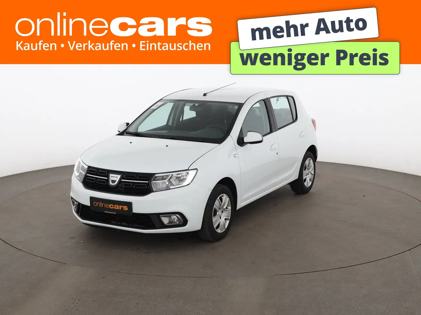 Dacia Sandero II 1.0 SCe KLIMA-ANLAGE RADIO Weiß - 1