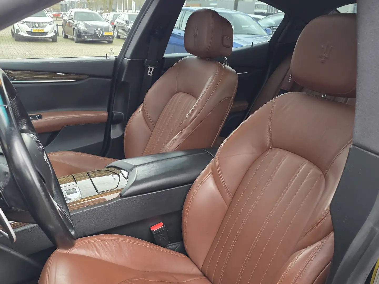 Maserati Ghibli 3.0 S Q4 + SCHUIFDAK + VOLLEER + CAMERA + ANDROID/ Zwart - 2