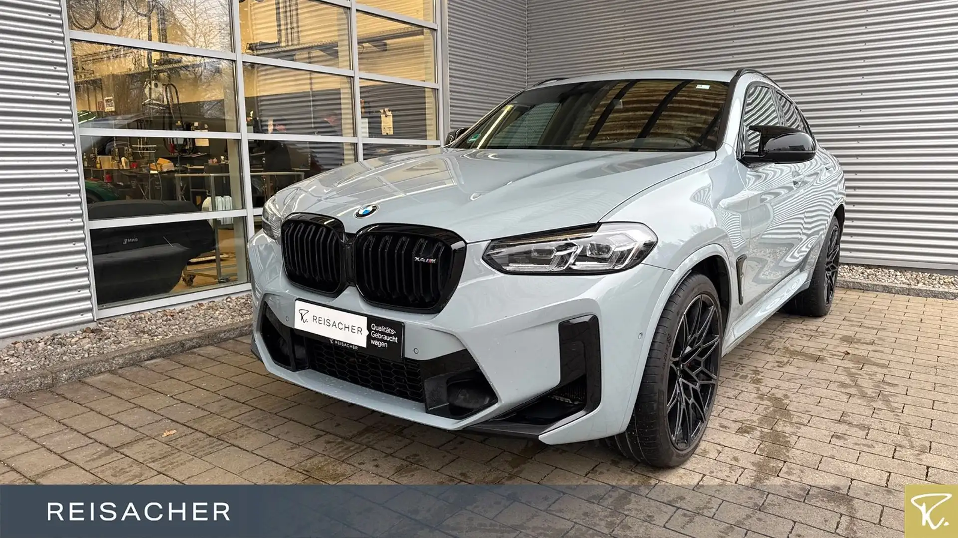BMW X4 M Competition Navi HUD RüKa adLED Pano 21"LM Grau - 1