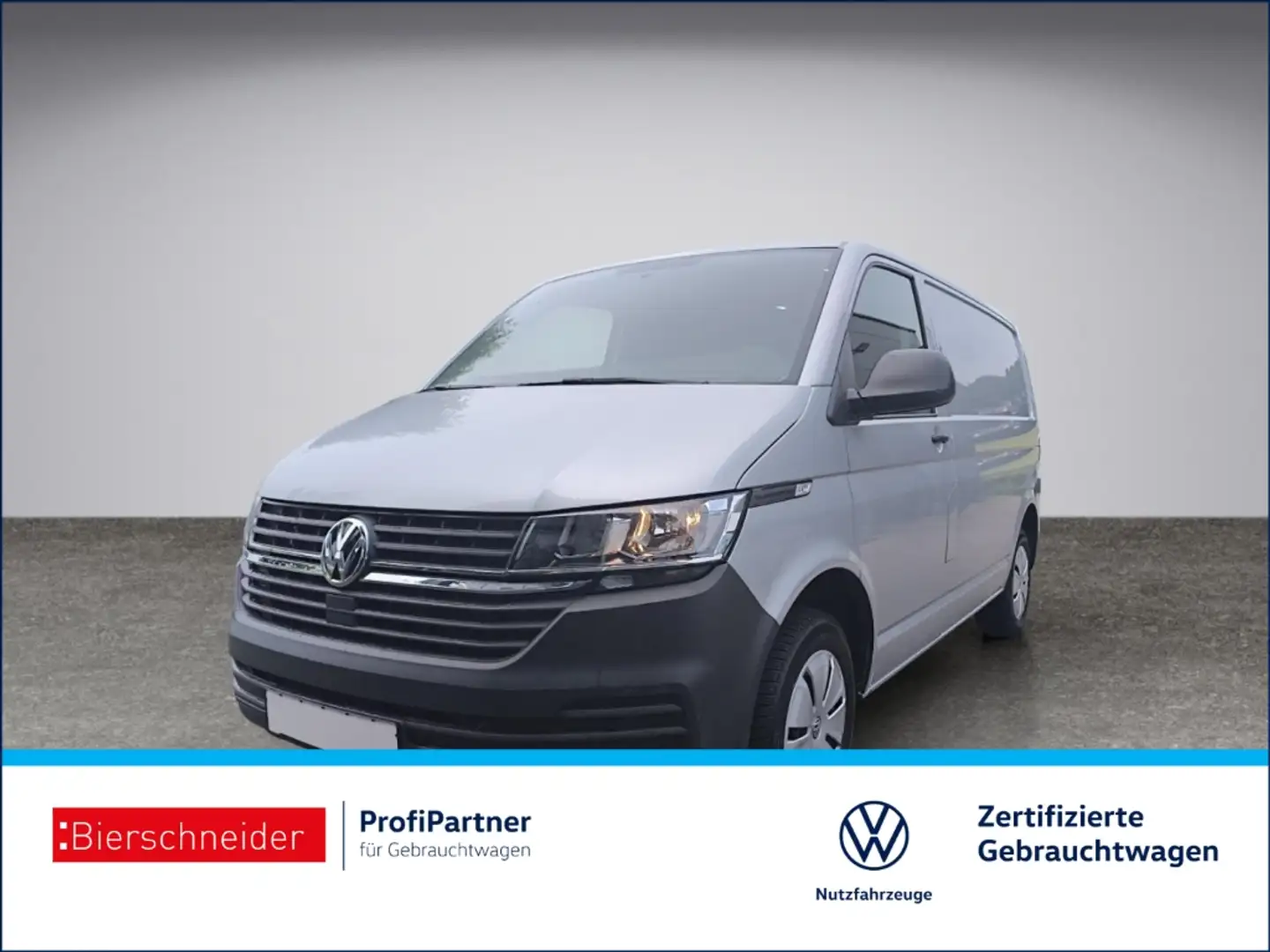 Volkswagen T6.1 Transporter Kasten 2.0 TDI KLIMA AHK PDC Argintiu - 1