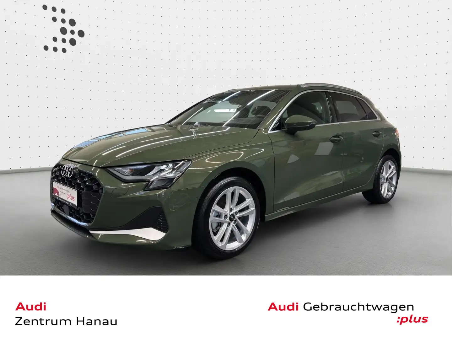 Audi A3 30 TFSI  Advanced*AHK*KAMERA*HUD*NA Grün - 1