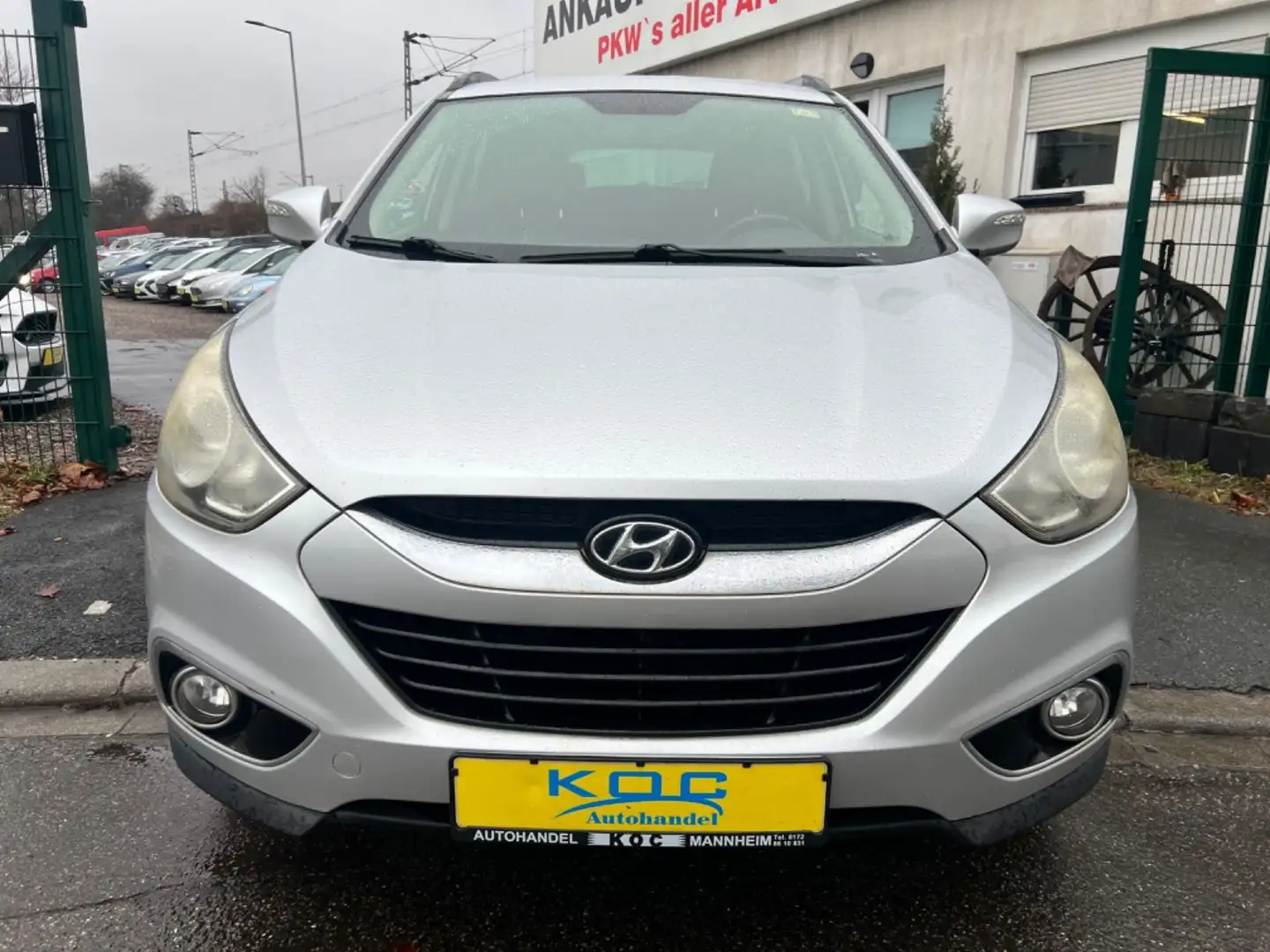 Hyundai iX35 2.0 CRDi Style AWD / 1.Hand Silber - 2