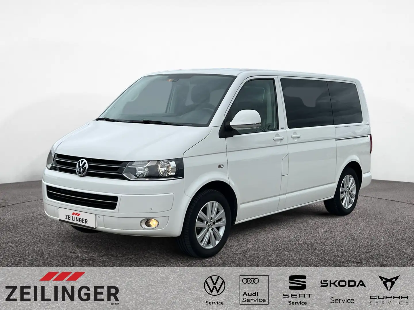 Volkswagen T5 Multivan Cup 4Motion TDI|LEDER|EXPORT|7 SITZE Weiß - 1