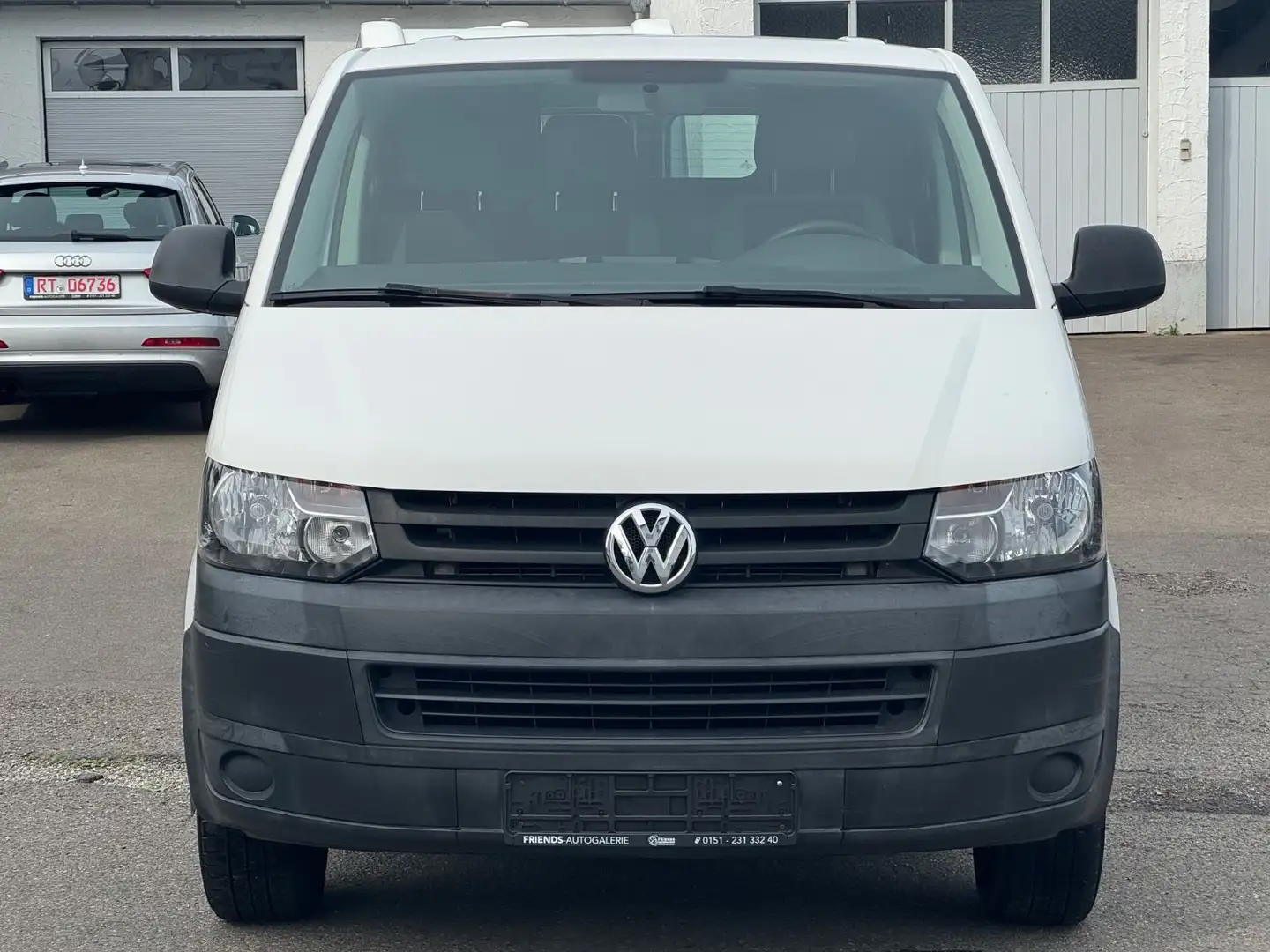 Volkswagen T5 Transporter Kasten 2.0|Klima|AHK|TÜV neu| Biały - 2
