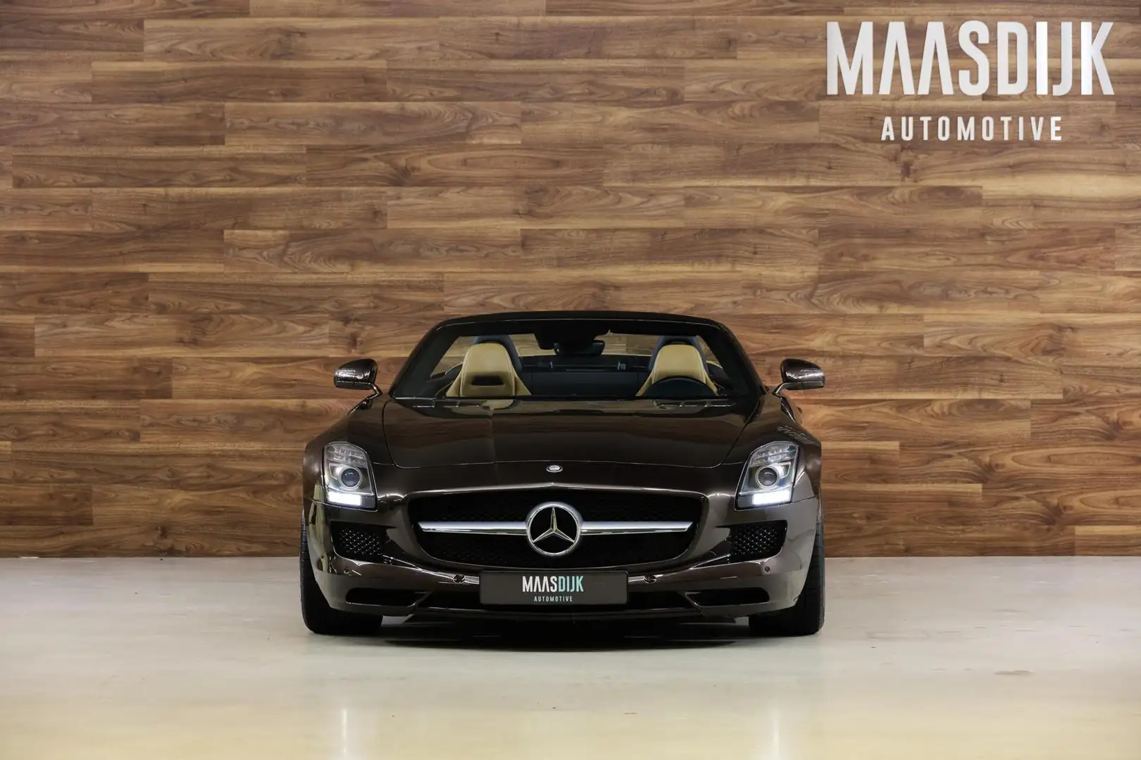 Mercedes-Benz SLS Roadster 6.3 AMG|Exclusive|Carbon|Camera|Alcantara Bruin - 2