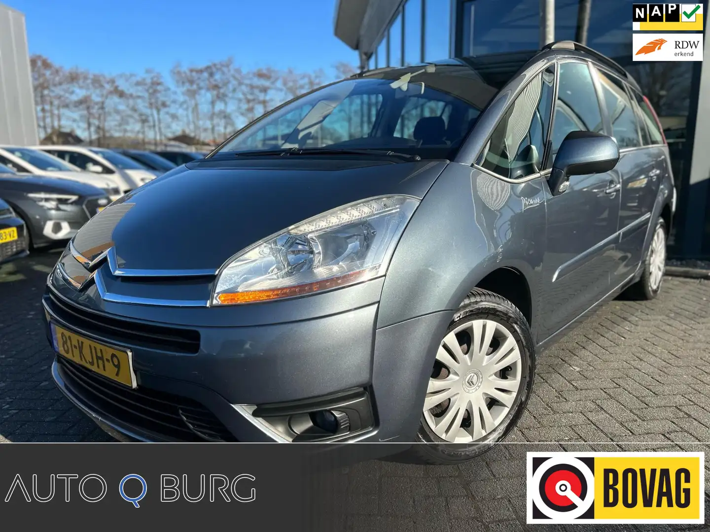 Citroen Grand C4 Picasso 1.8-16V Séduction | 7 Persoons | Climate | Cruise Gris - 1