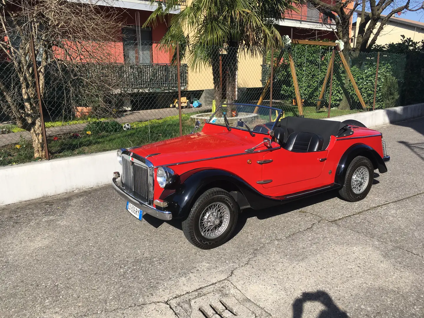 Fiat 850 Special Siata Piros - 1