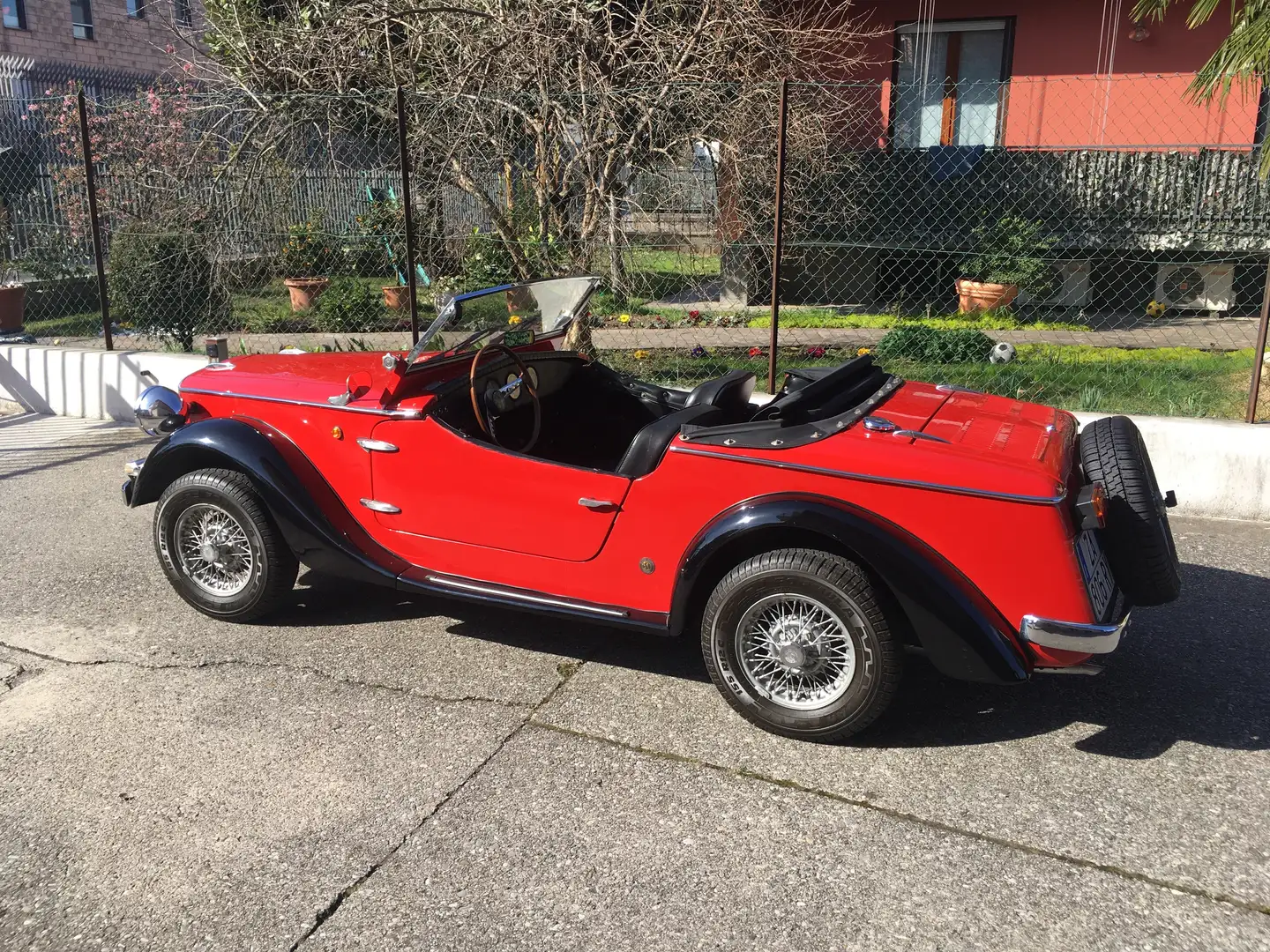 Fiat 850 Special Siata Piros - 2