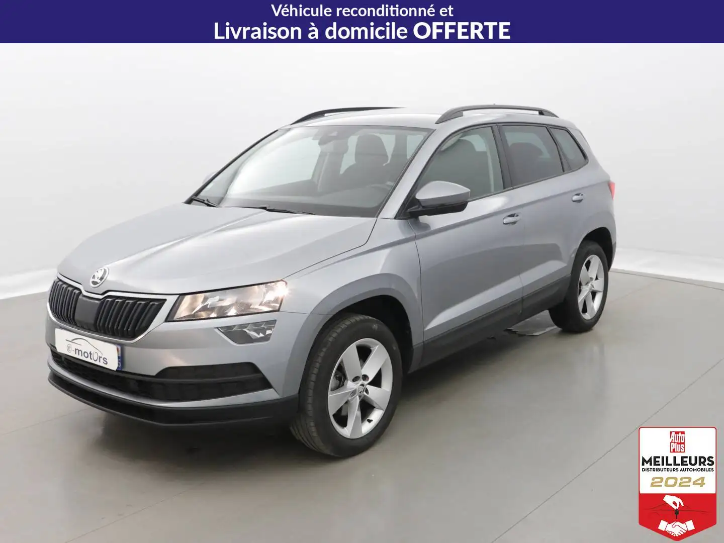Skoda Karoq TSI 150 DSG7 Ambition +GPS +Caméra Gris - 1