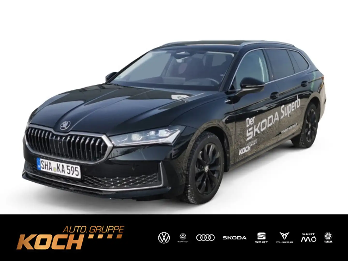 Skoda Superb Combi L&K*2.0TDI*DSG*NAVI*MATRIX-LED*AHK* Schwarz - 1