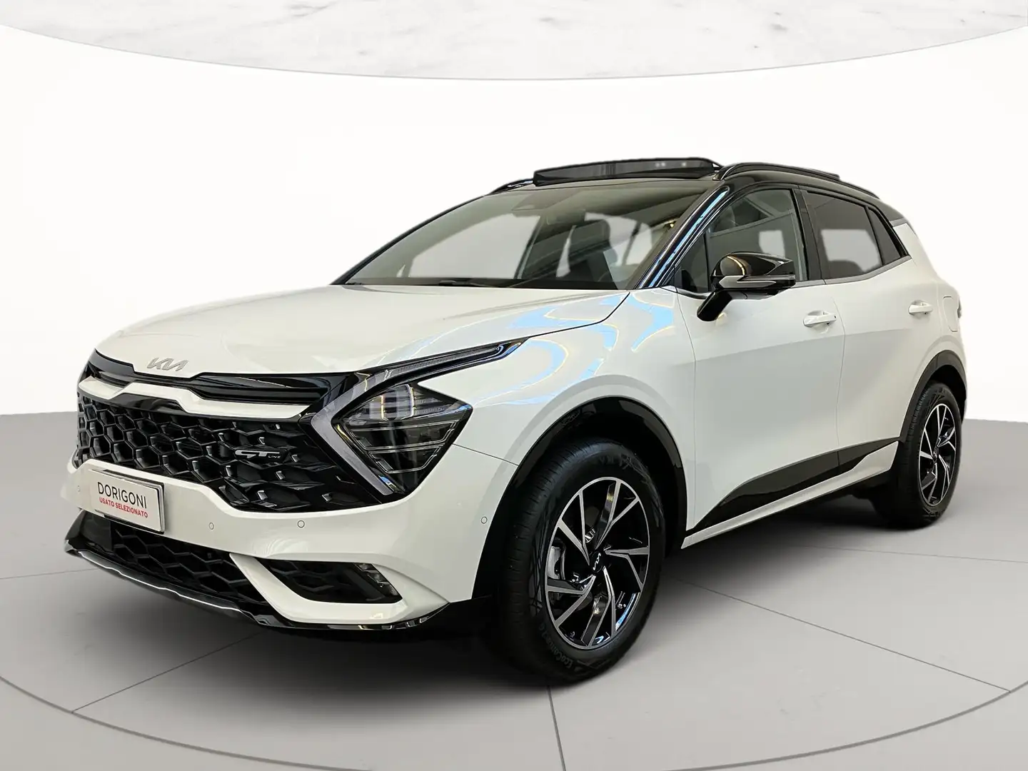 Kia Sportage 1.6 tgdi hev gt-line plus auto Bianco - 1