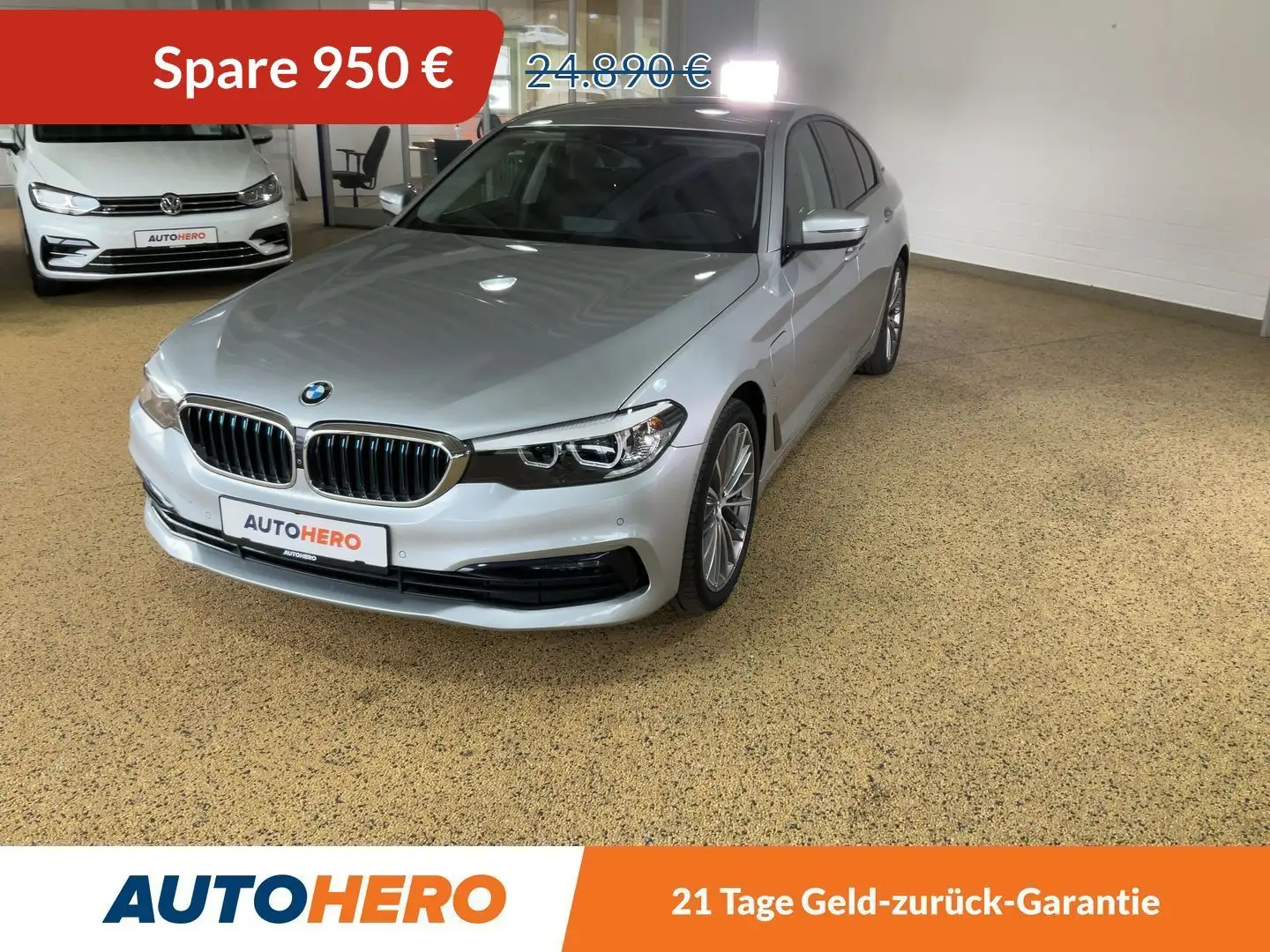 BMW 530 530e Sport Line Aut.*NAVI*TEMPO*PDC*SHZ* Grau - 1