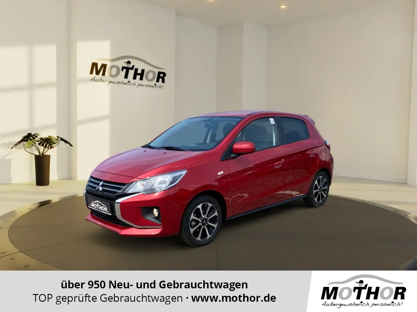 Mitsubishi Space Star Select+ 1,2L TEMP KAM SHZ DAB Roşu - 1