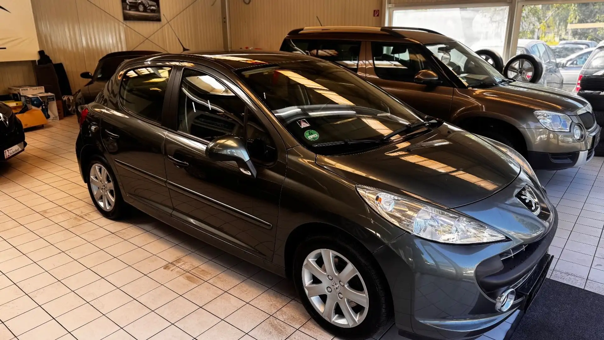 Peugeot 207 Sport*TÜVneu*Klima*Sevice*Automatik* Gris - 1