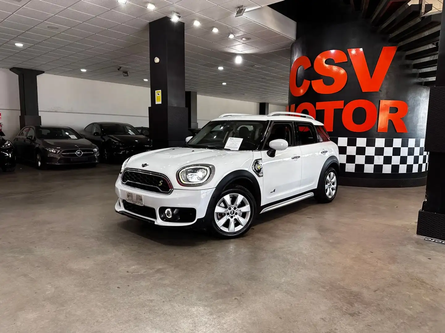 MINI Cooper S E ALL4 Blanc - 2