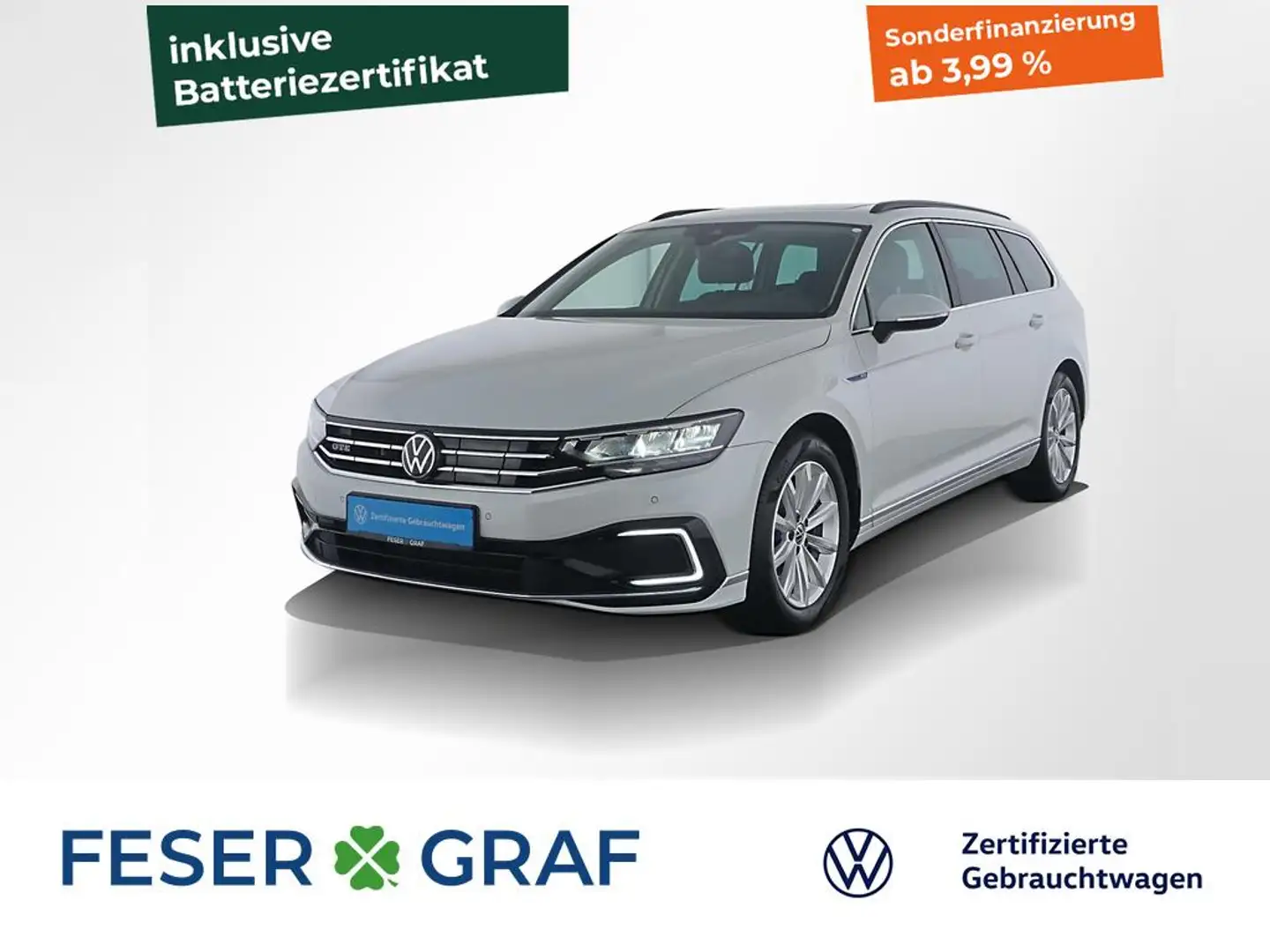 Volkswagen Passat Variant GTE 1.4 TSI e-Hybrid DSG Pano/17" Weiß - 1
