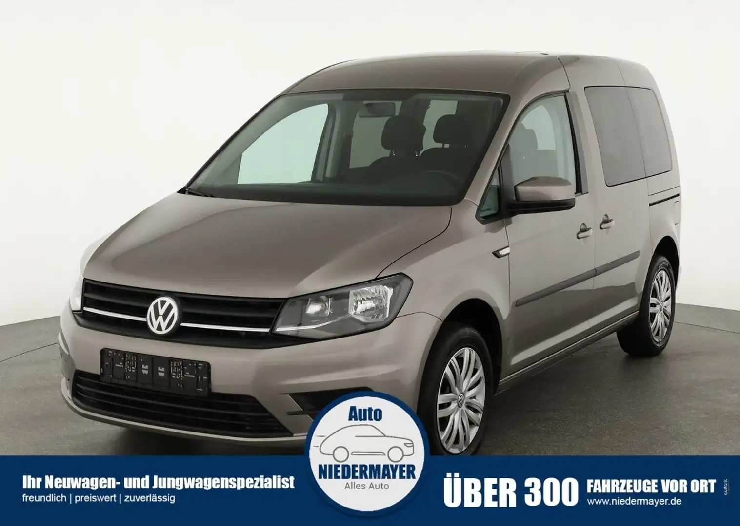 Volkswagen Caddy 1.4 TSI DSG Trendline, AHK, Navi, Kamera, Sitzheiz Beige - 1