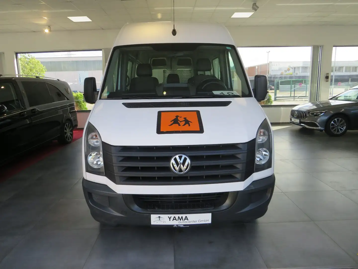Volkswagen Crafter 2.0 TDI *9-SITZER+KLIMA+ROLLSTUHLRAMPE* Weiß - 2