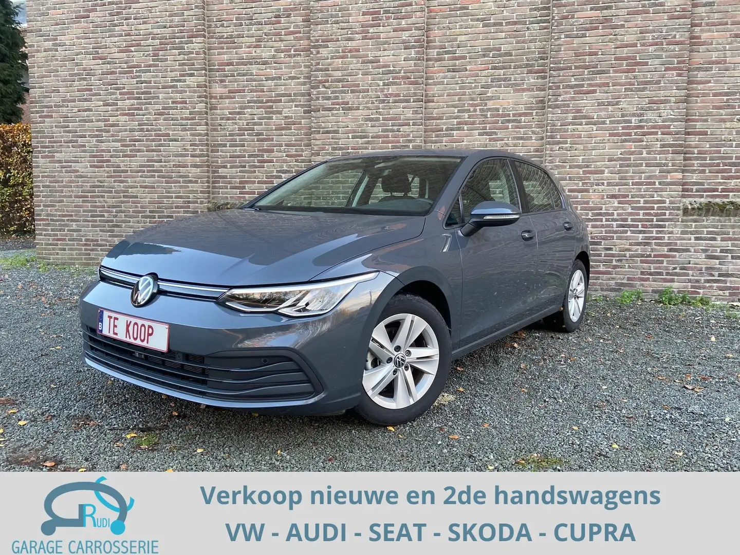 Volkswagen Golf 1.0 eTSI DSG Life*NAVI*CAMERA*LED*ACC*ZETELVERW. Gris - 1