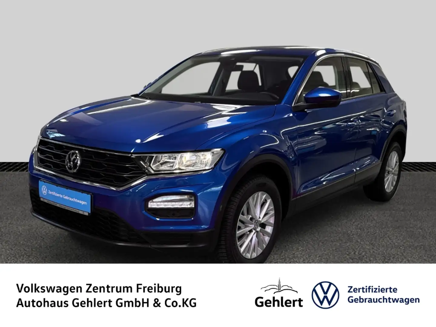 Volkswagen T-Roc 1.0 TSI Navi Klima Sitzheizung Einpakhilfe Blau - 1
