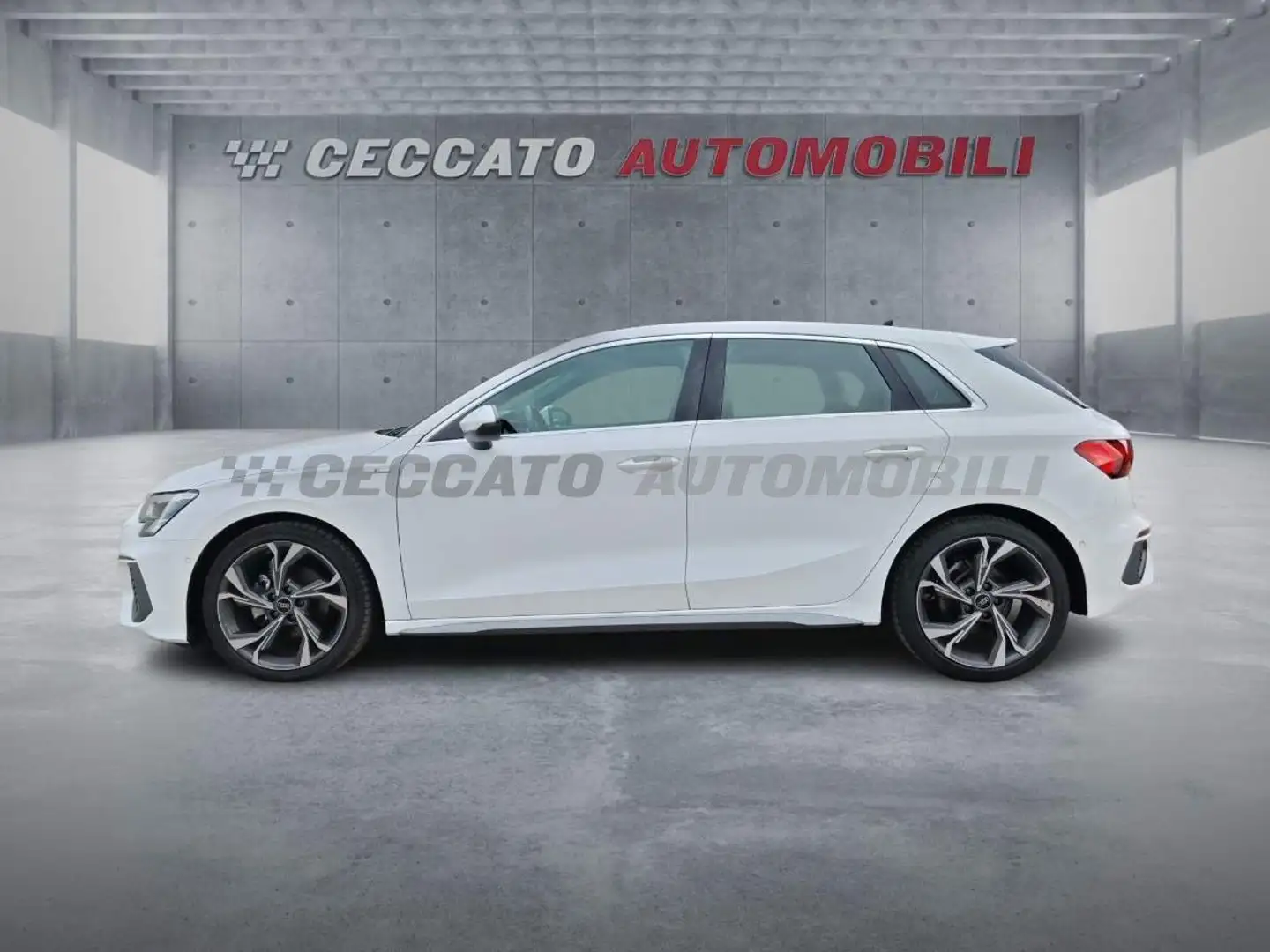 Audi A3 A3 Sportback 30 2.0 tdi S line edition s-tronic Blanc - 2