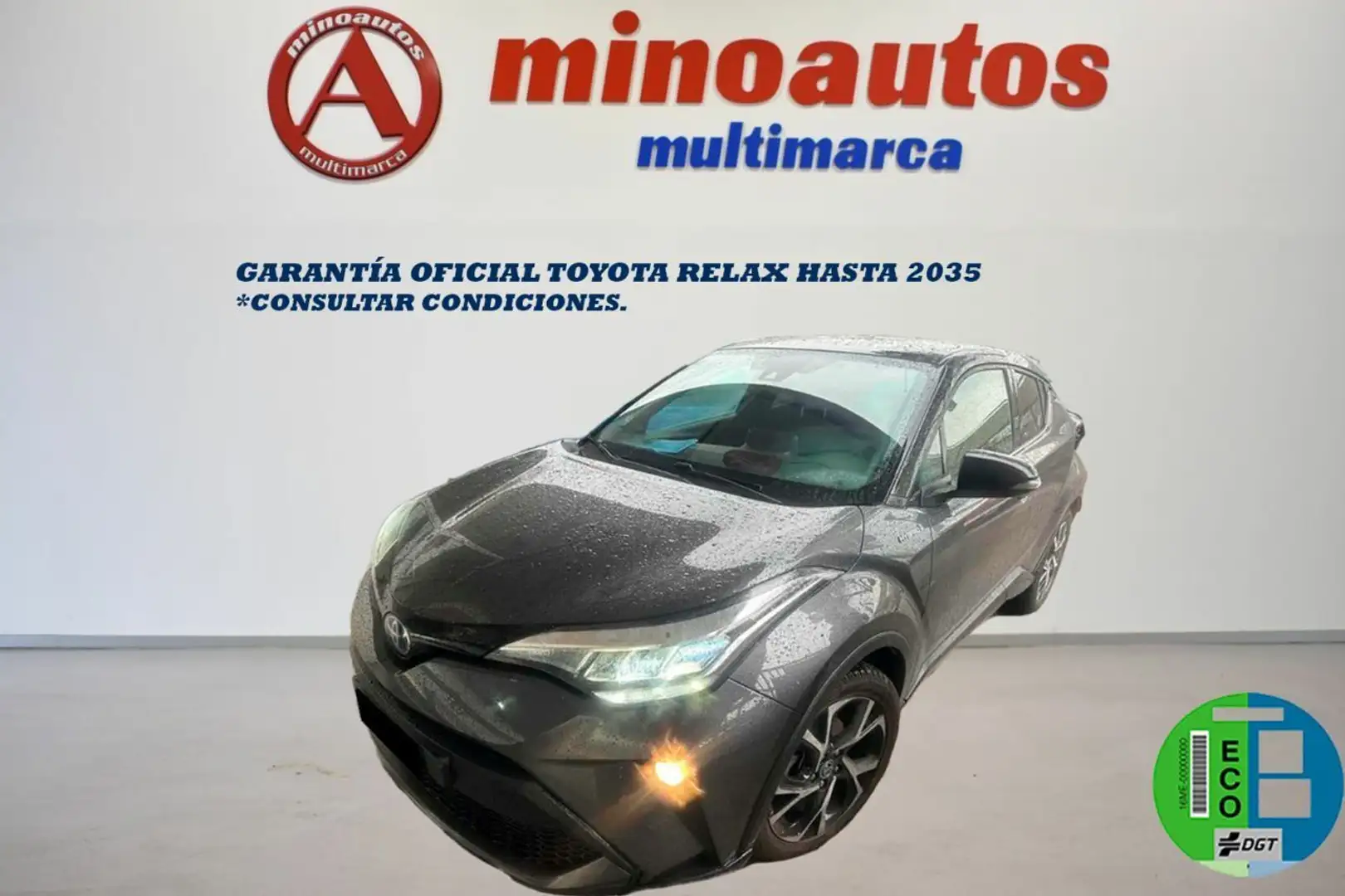 Toyota C-HR 2.0 HYBRID 180 H E-CVT Gris - 2