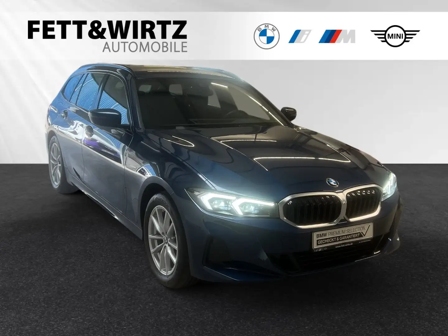 BMW 318 i Touring Aut.|PDC|LiveCockpit-Plus Bleu - 1