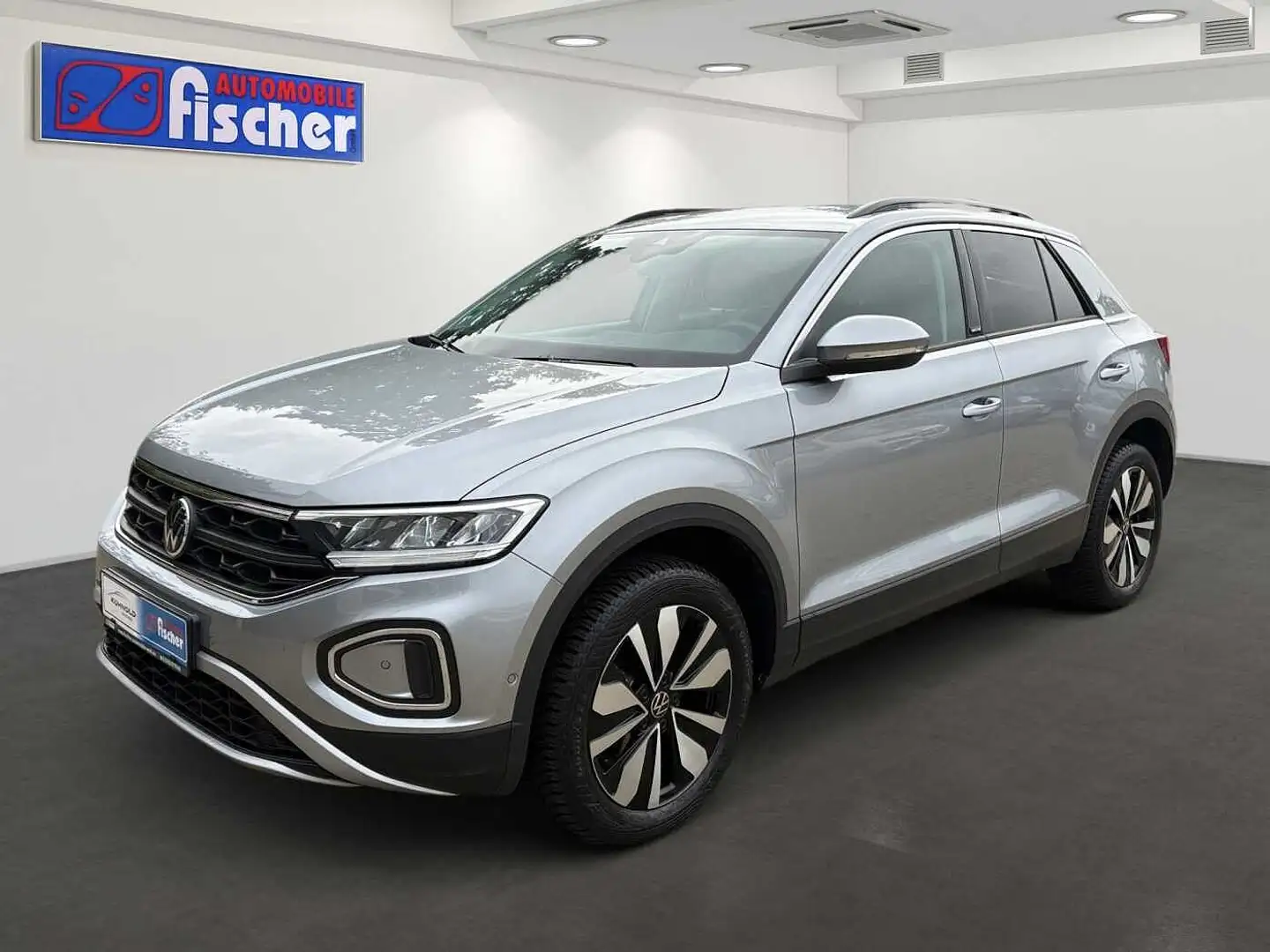 Volkswagen T-Roc 1.5 TSI  Garantie Move Standhzg ACC AHK Kamera LED Silber - 1