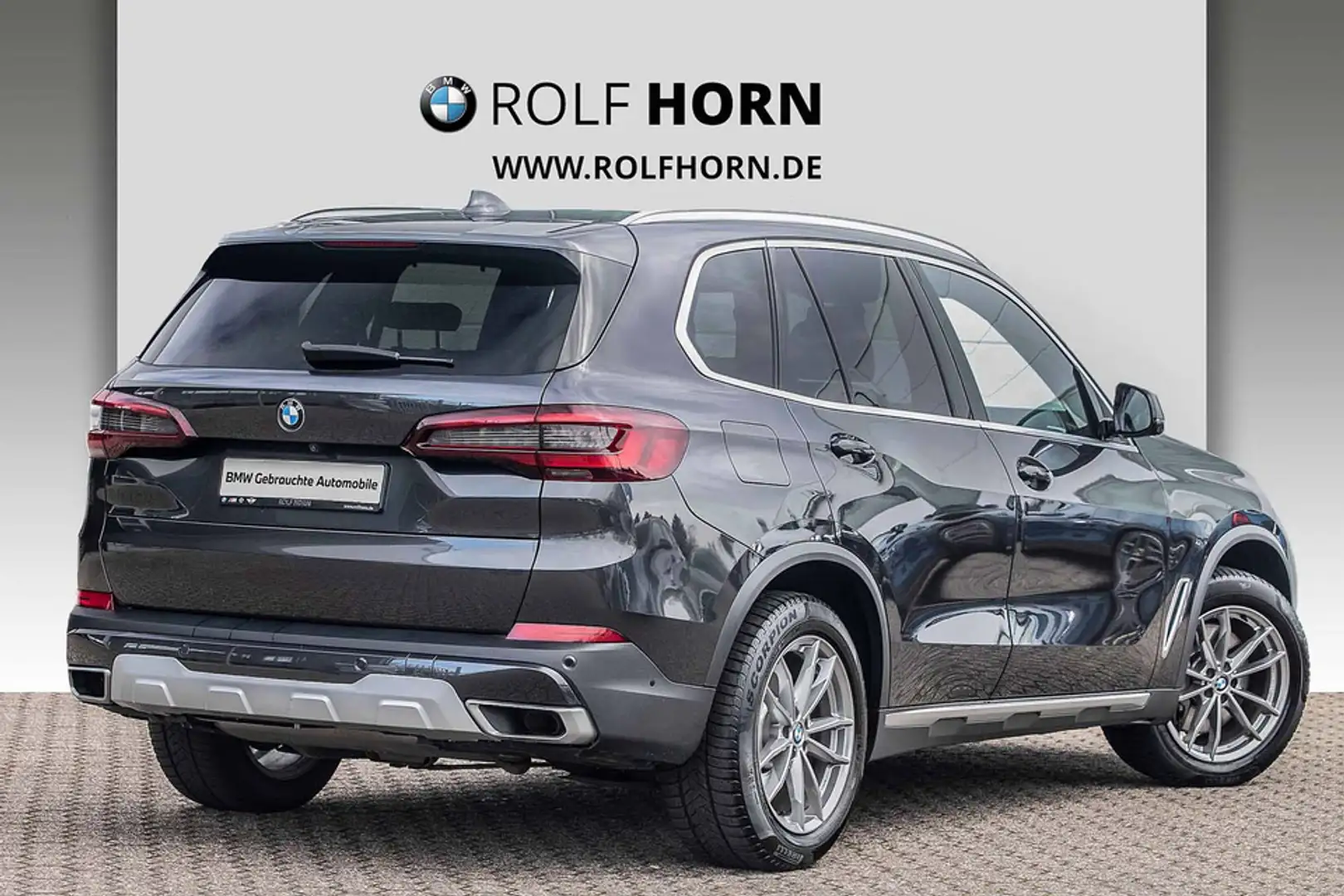 BMW X5 xDrive40d xLine HUD AHK Pano Laser HiFi 19" Grau - 2