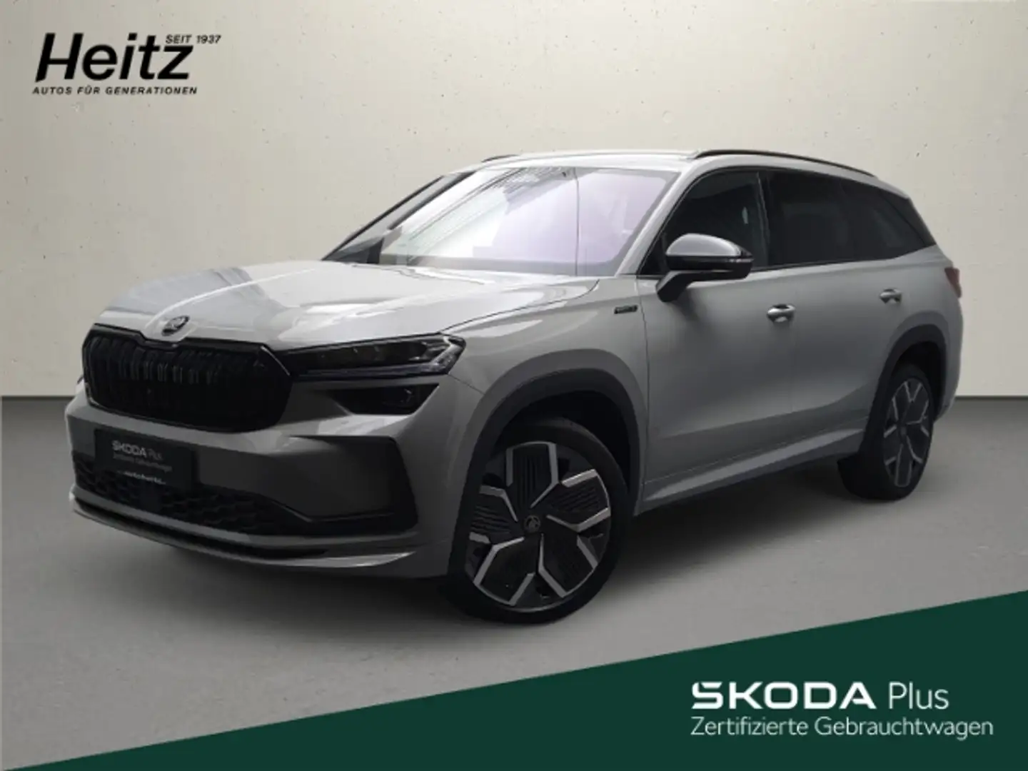 Skoda Kodiaq TDI 4x4 DSG Sportline Standhzg AHK Navi Grau - 1