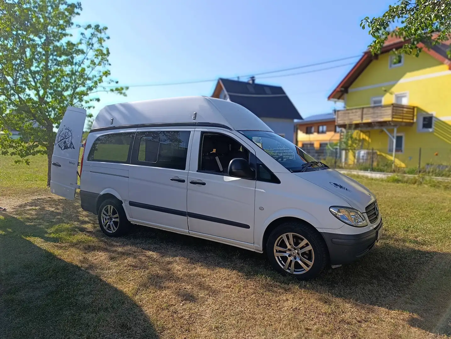 Mercedes-Benz Vito Vito 111 CDI Bus lang L2H2 Hochdach Weiß - 1