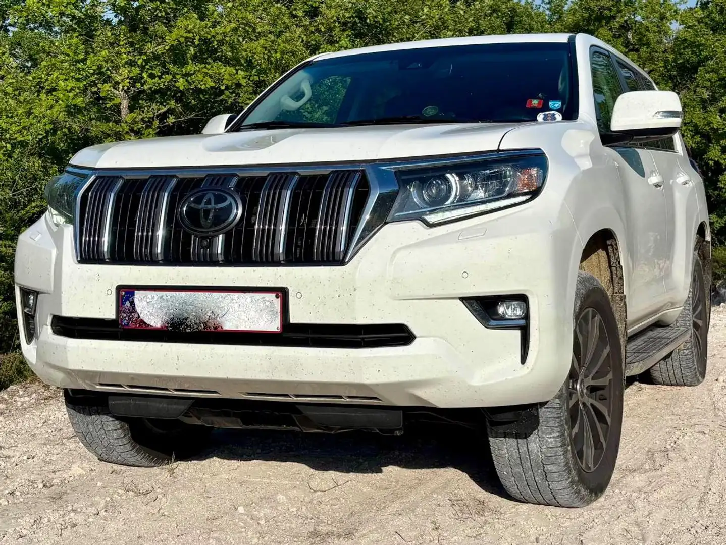 Toyota Land Cruiser Prado Blanc - 2