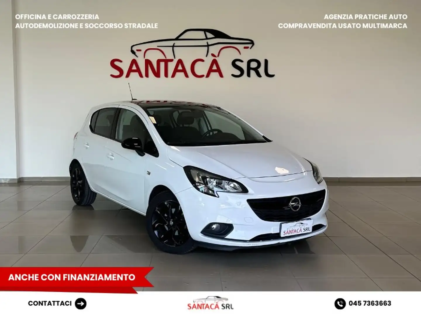Opel Corsa Corsa V 2015 3p 1.2 Innovation (cosmo) my16 Weiß - 1