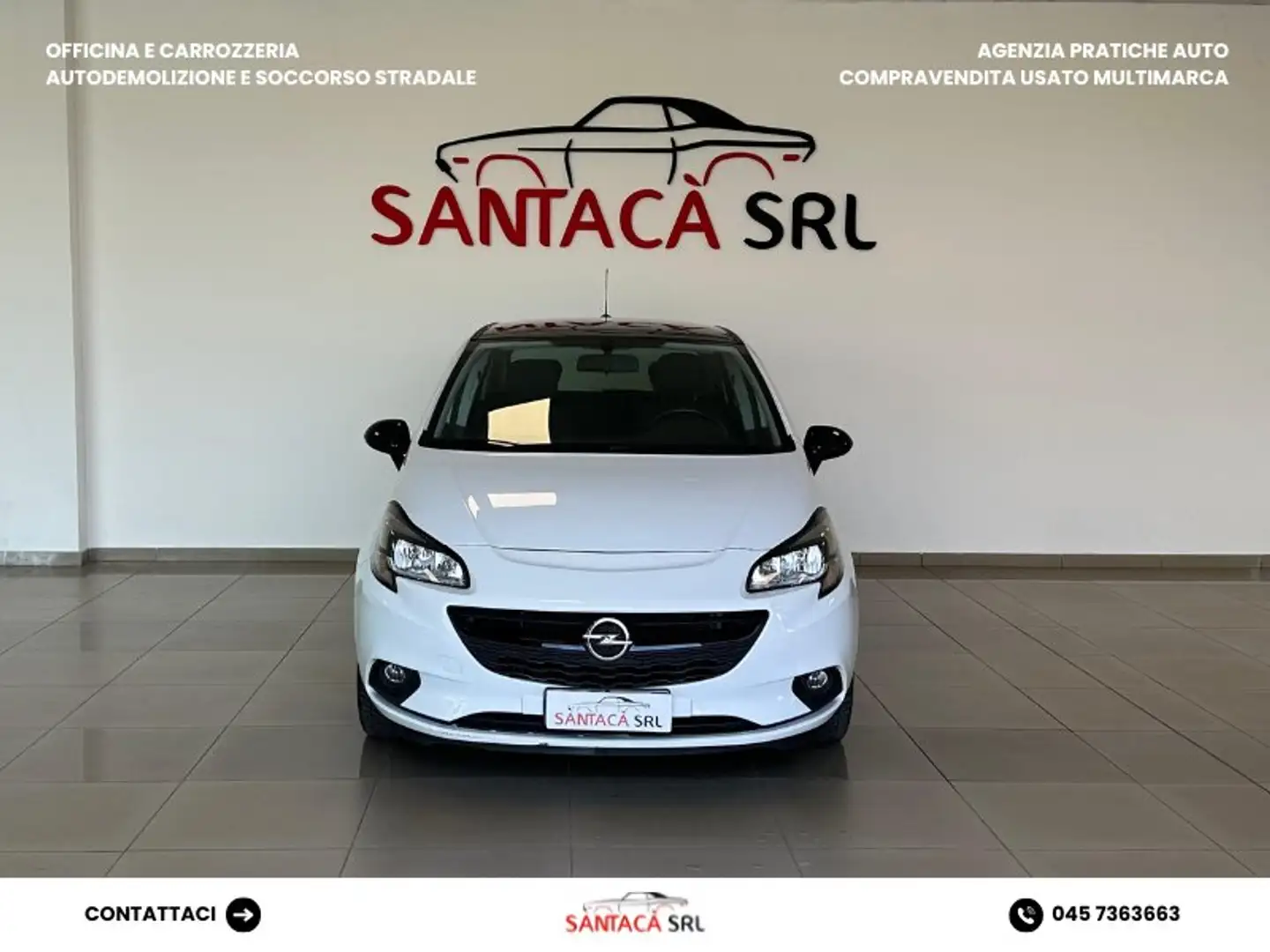 Opel Corsa Corsa V 2015 3p 1.2 Innovation (cosmo) my16 Weiß - 2