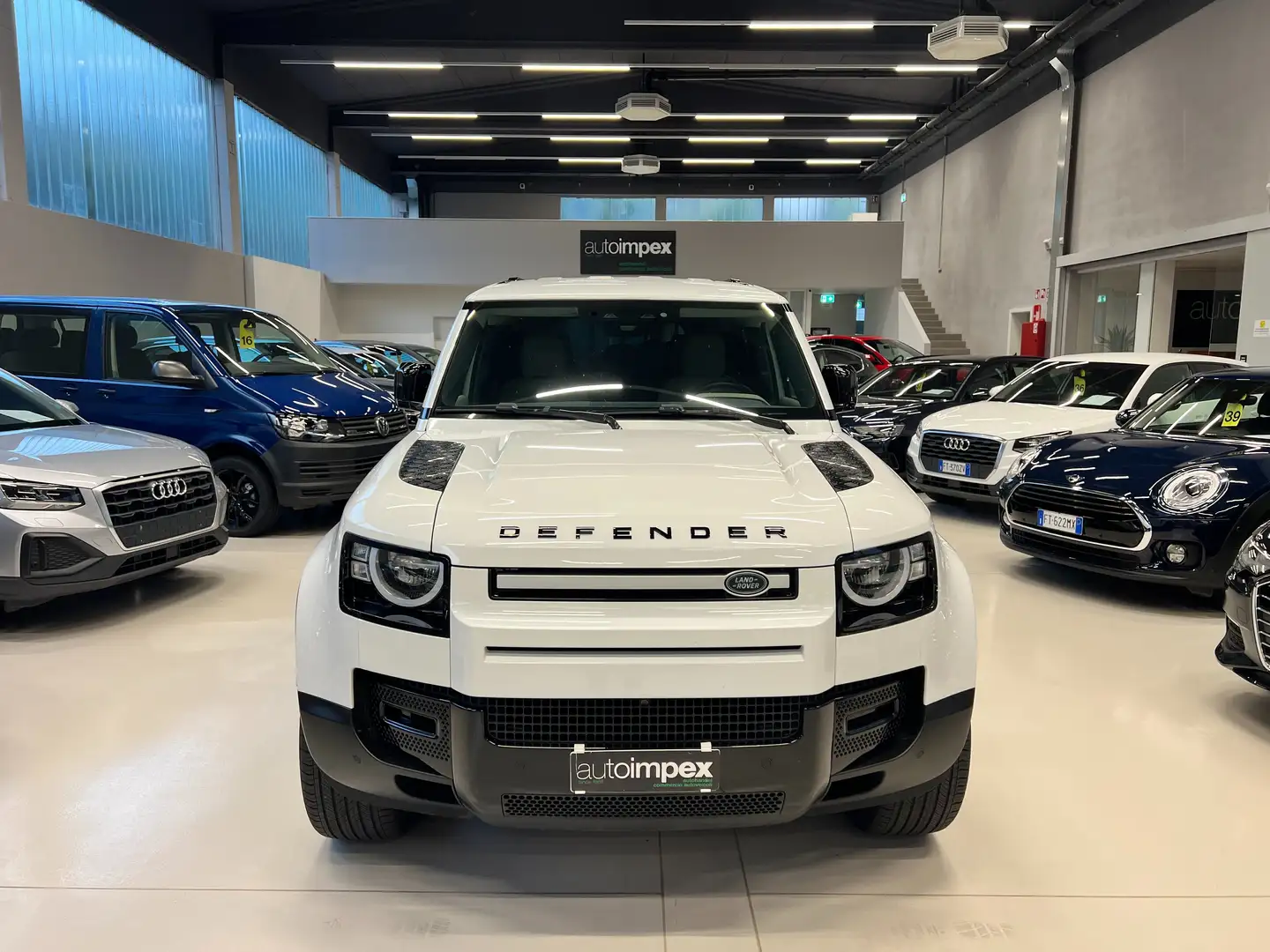 Land Rover Defender 110 awd 300cv auto 6posti /360 CAMERA/CERCHI 23" Blanc - 2