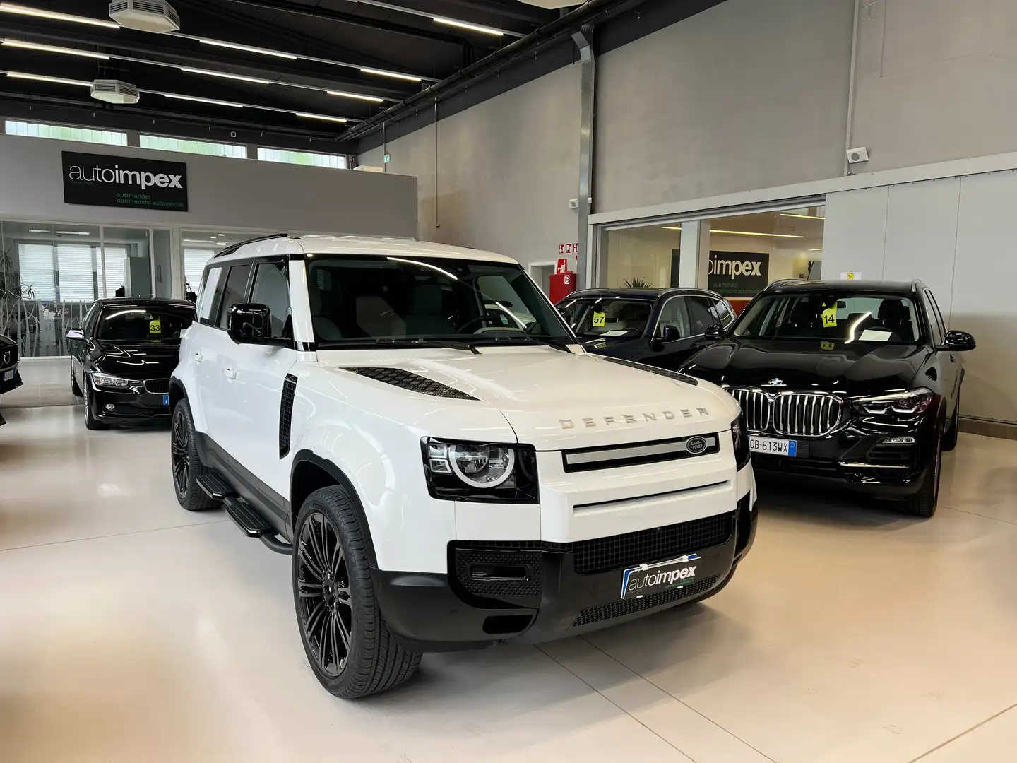 Land Rover Defender 110 2.0 si4 S awd 300cv auto 6posti 23"/360 CAM Blanc - 1