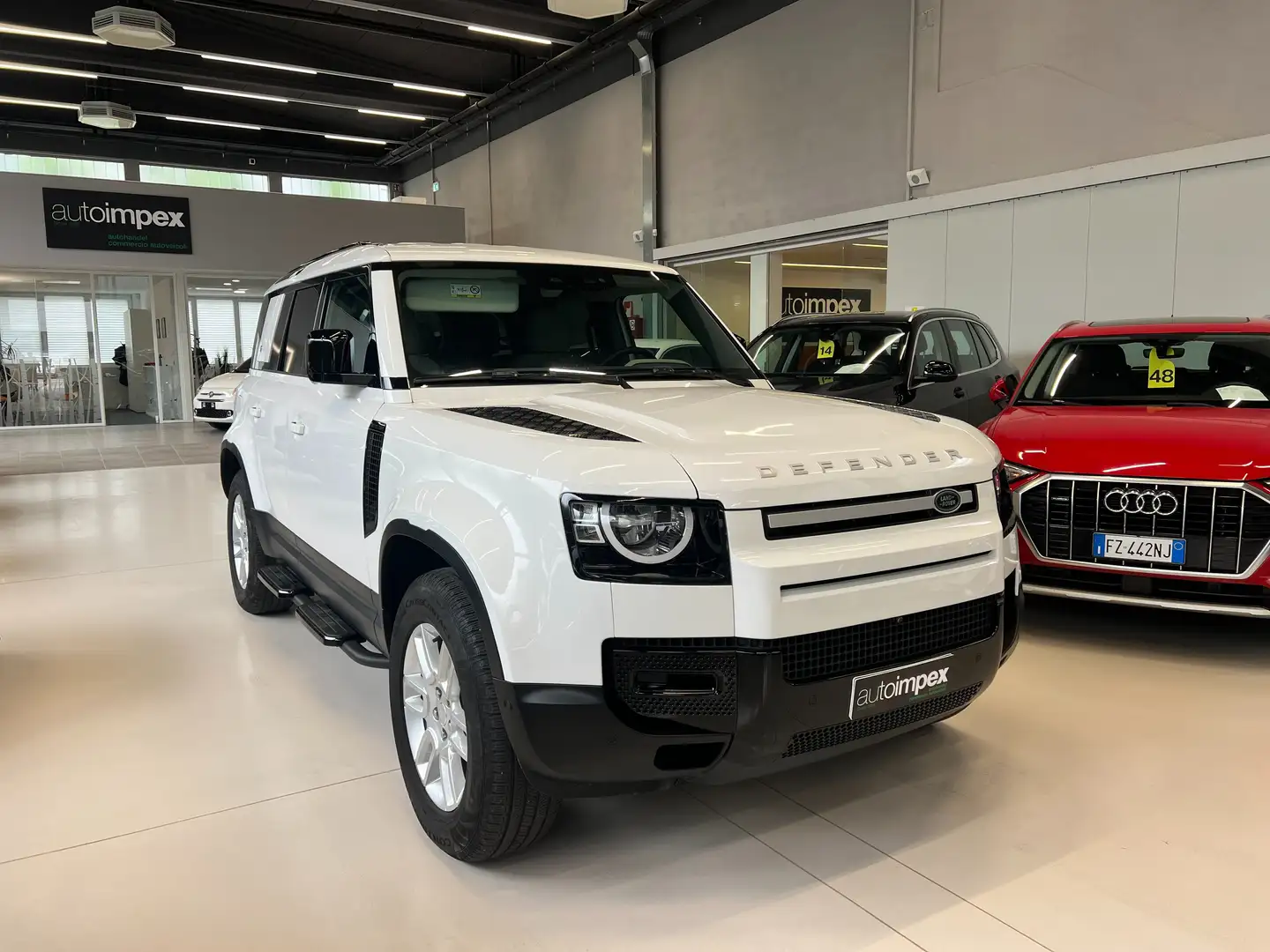 Land Rover Defender 110 awd 300cv auto 6posti /360 CAMERA Bianco - 1