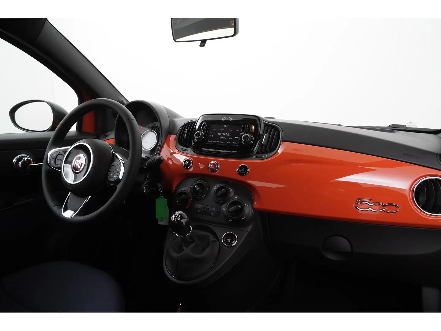 Fiat 500C 1.0 Hybrid Cult | Airco | Parkeersensor | Bluetoot Oranje - 2