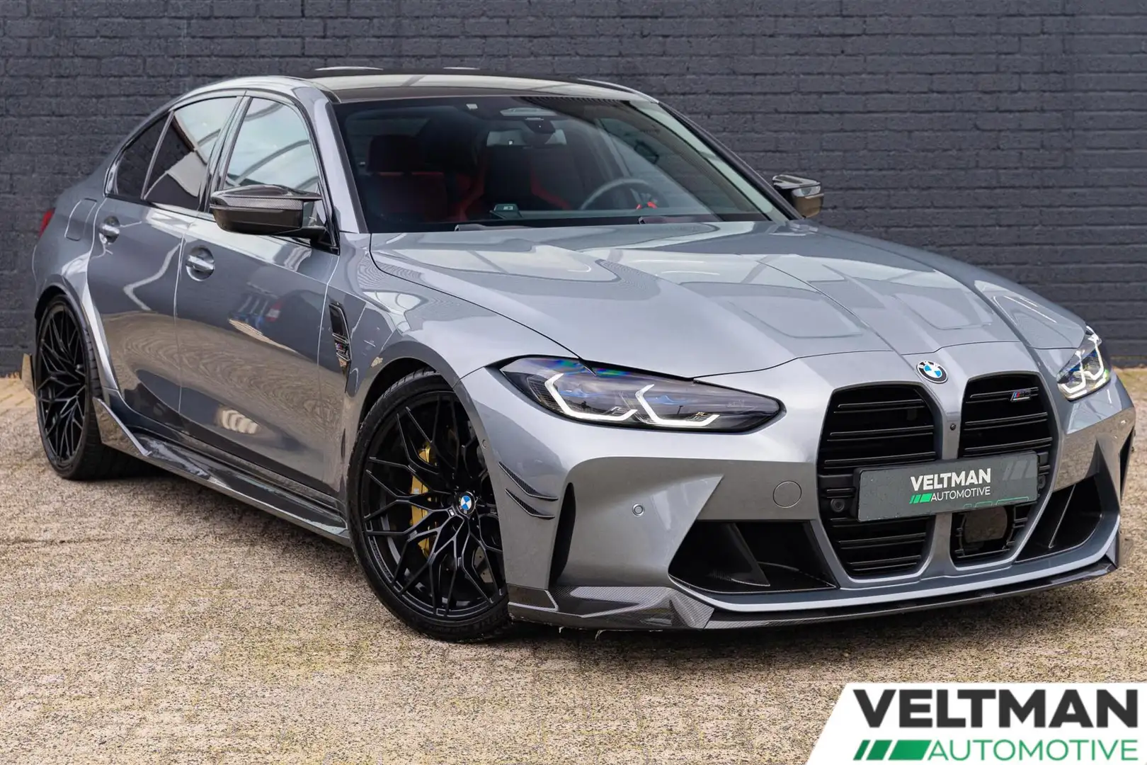 BMW M3 3-serie xDrive Competition TRACK PACK KERAMISCH CA Grigio - 2