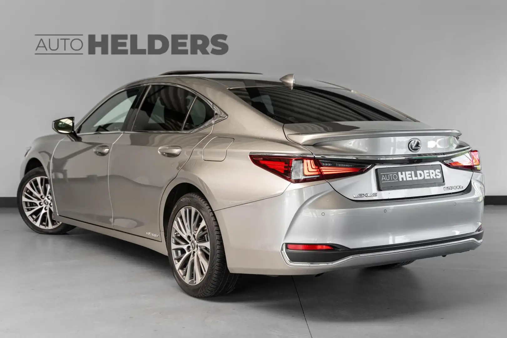 Lexus ES 300 300h Luxury Line Panorama Carplay Bruin Leder Gris - 2
