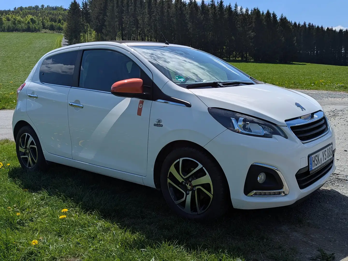 Peugeot 108 108 PureTech 82 Top! Roland Garros Weiß - 1