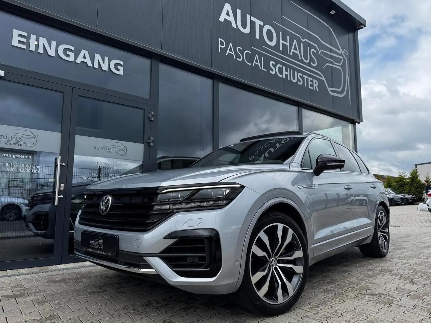 Volkswagen Touareg R-Line 4Motion 3.0 TDI/VIRTUAL/AHK/LUFT Argent - 1