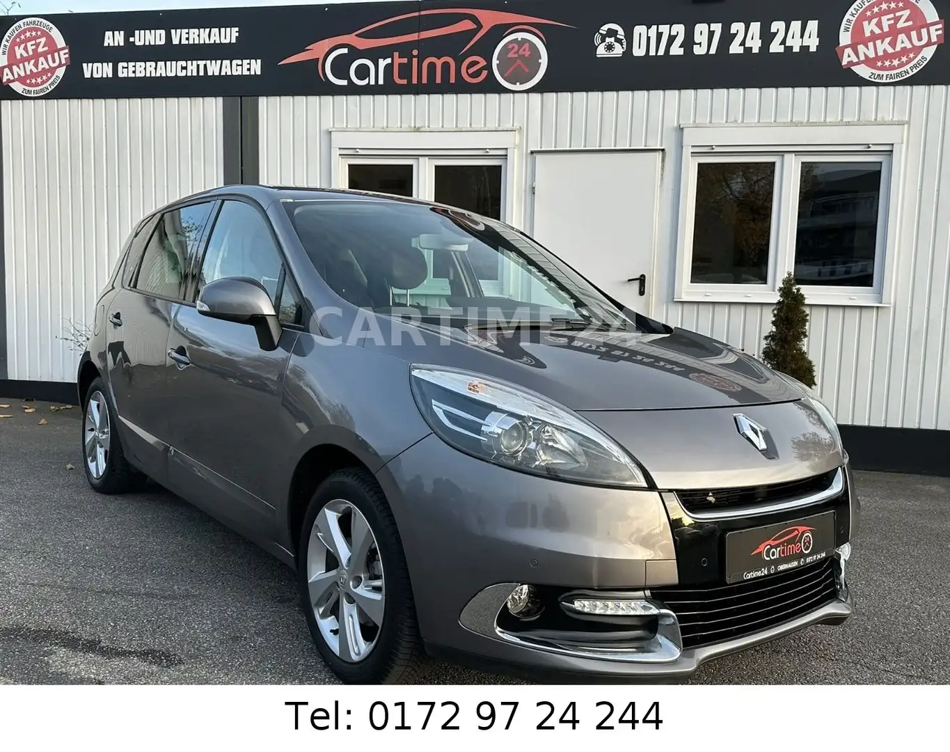 Renault Scenic III Dynamique 1,6 Ltr.*SCHECKHEFT*NAVI* Grigio - 2