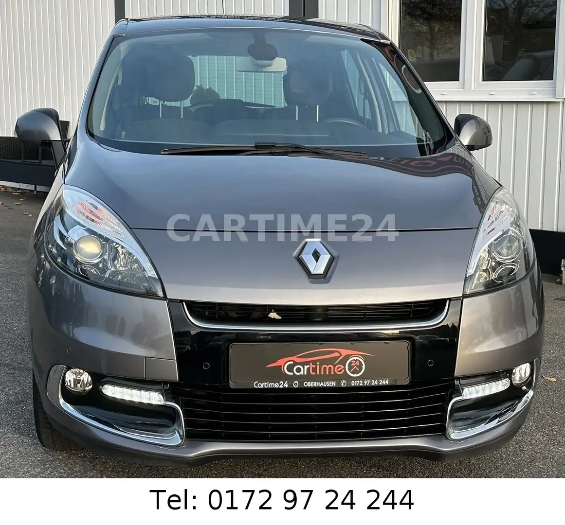 Renault Scenic III Dynamique 1,6 Ltr.*SCHECKHEFT*NAVI* Grigio - 1