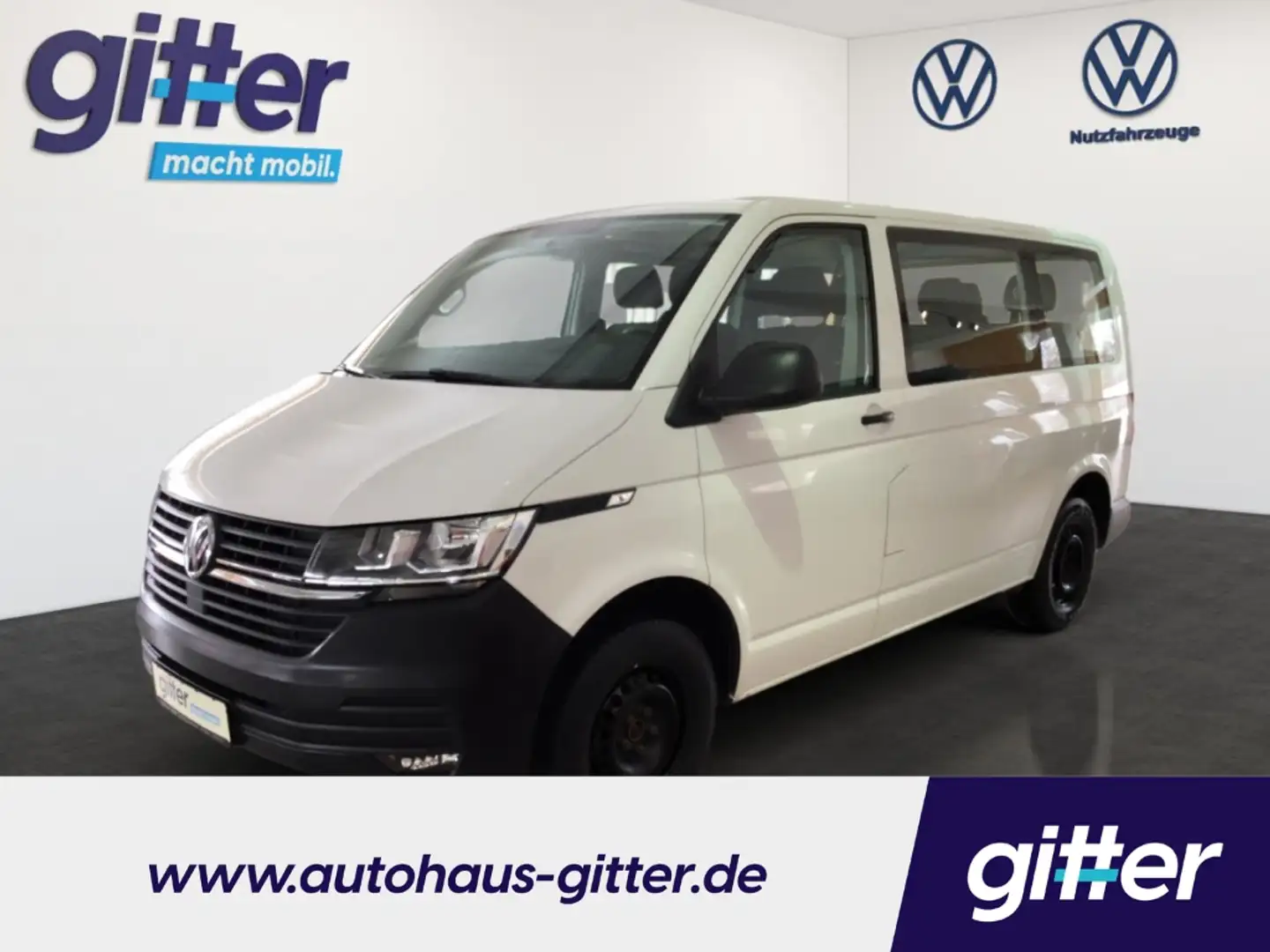 Volkswagen T6.1 Kombi Klima PDC DAB+ 9-Sitzer FSE E-Paket Blanco - 1