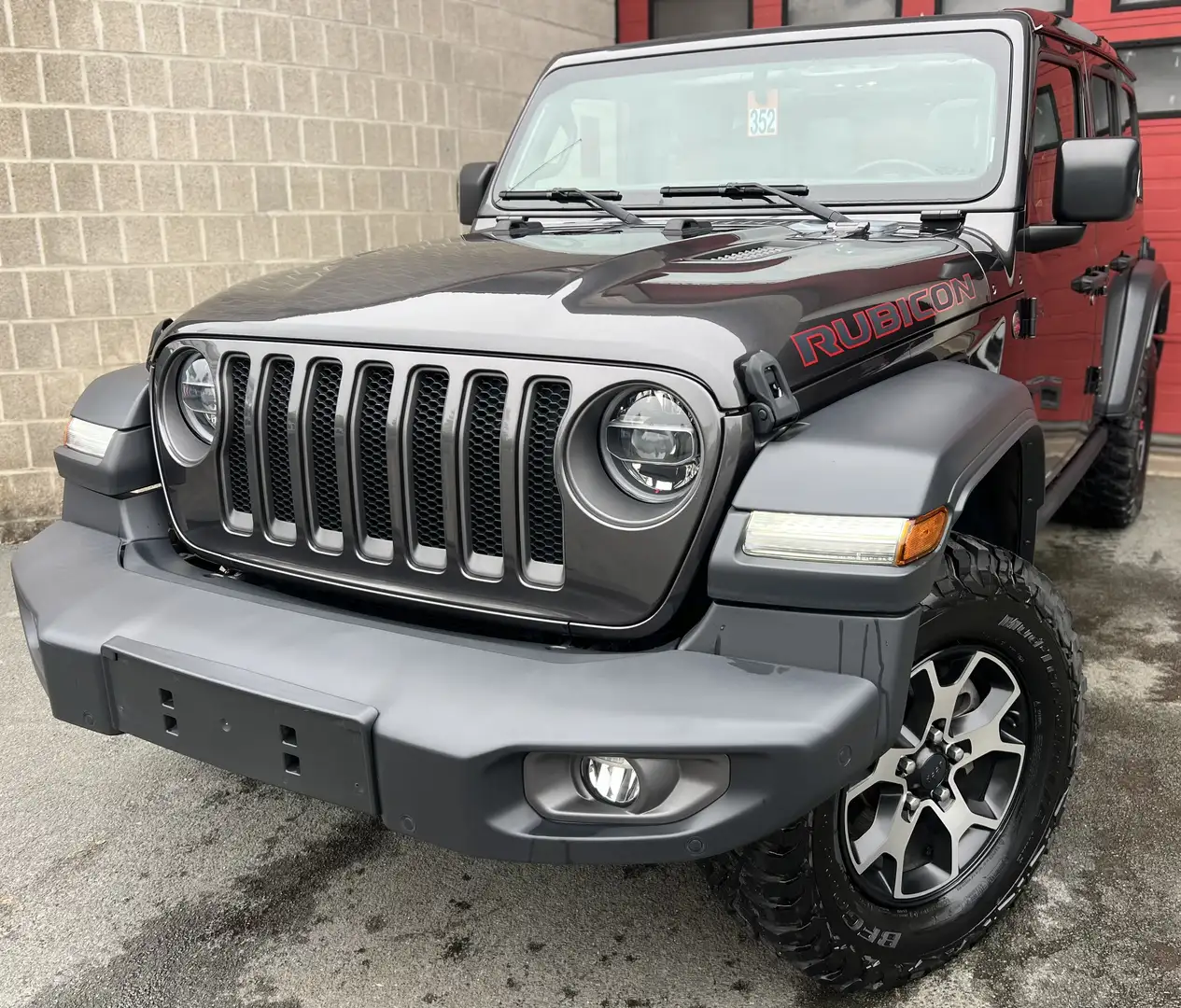 Jeep Wrangler 2.2 MultiJet II Rubicon +CAR-PASS +CARNET Gris - 1