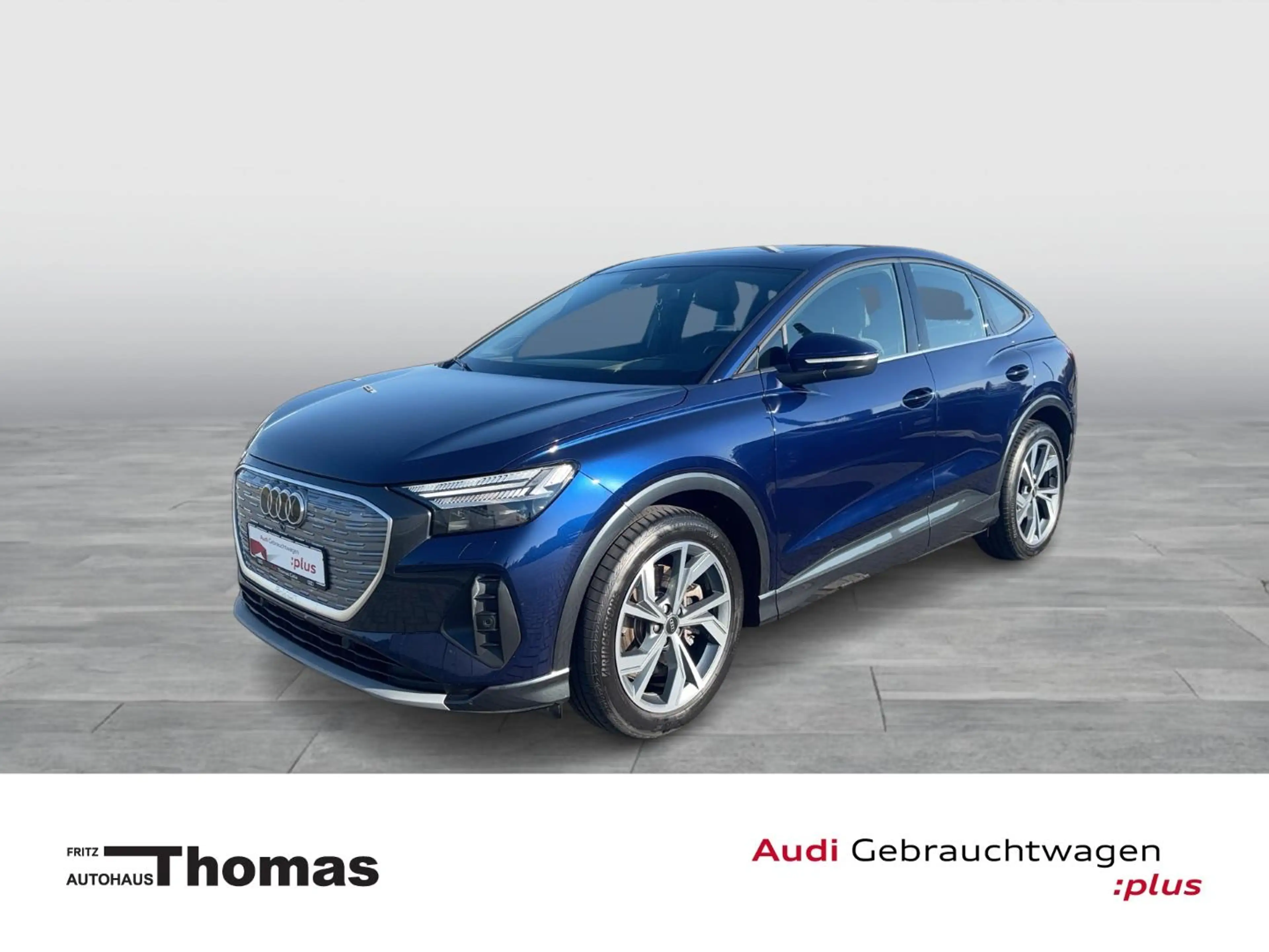 Audi Q4 e-tron Sportback 40 MLED Navi Pano ACC RKamera LM20 Wärmep.