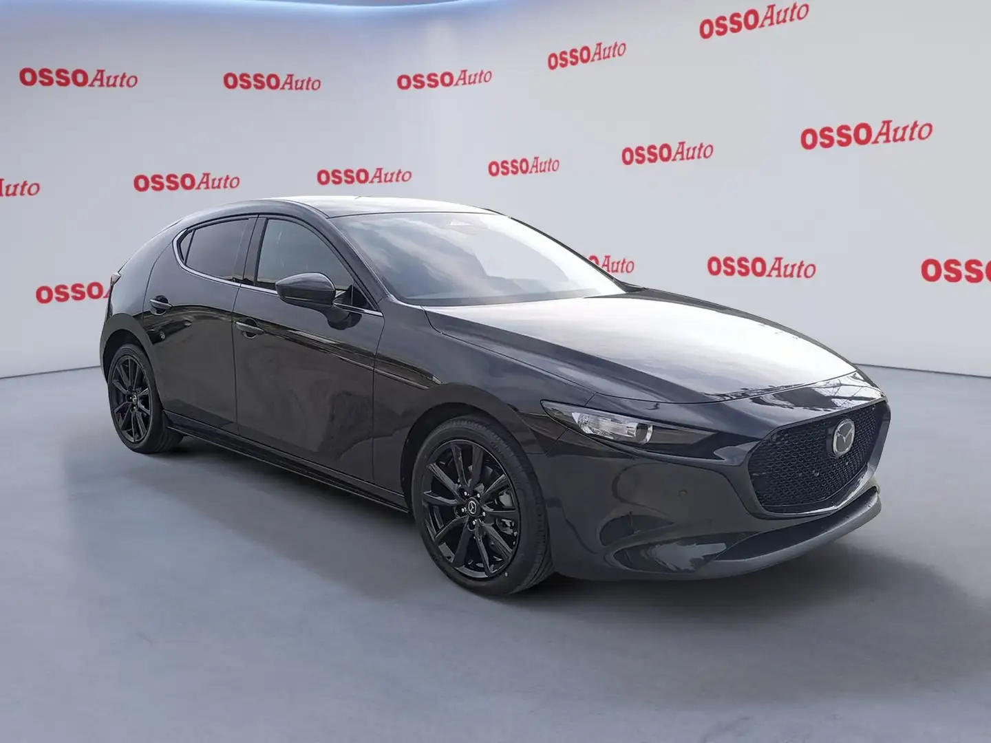 Mazda 3 2.5 E-SKYACTIV-G HYBRID 140 HP HOMURA Zwart - 2