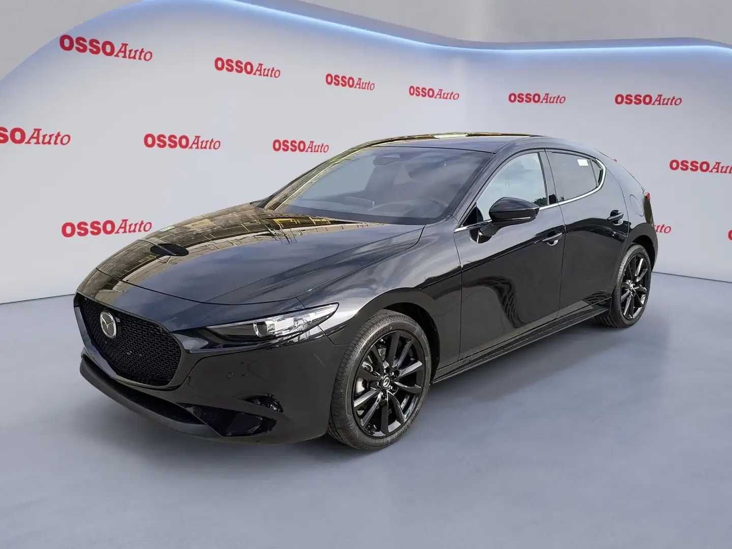 Mazda 3 2.5 E-SKYACTIV-G HYBRID 140 HP HOMURA Zwart - 1